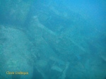 Jumbled wreckage of the SS Lusitania